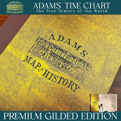 Synchronological History Chart – 6,000 Years of Biblical & World Events in One Fold-Out Timeline