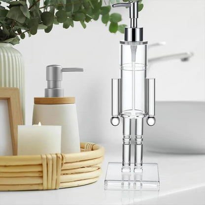 🎄Christmas Nutcracker Soap Dispenser – Festive Holiday Hand Soap Pump for Bathroom & Kitchen Decor