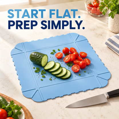 🥗 Foldable Silicone Cutting Mat & Serving Tray