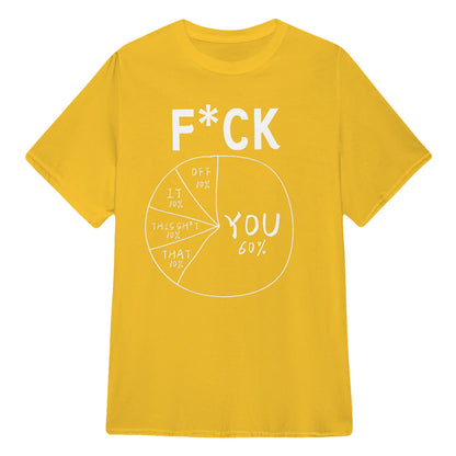 TYIIPLUS™ F*ck you meme funny unisex Tee
