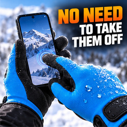 TYII™ Heavy-Duty Waterproof Insulated Work Gloves – Non-Slip Latex Grip for Gardening & Outdoor Work