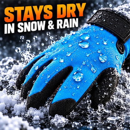 TYII™ Heavy-Duty Waterproof Insulated Work Gloves – Non-Slip Latex Grip for Gardening & Outdoor Work