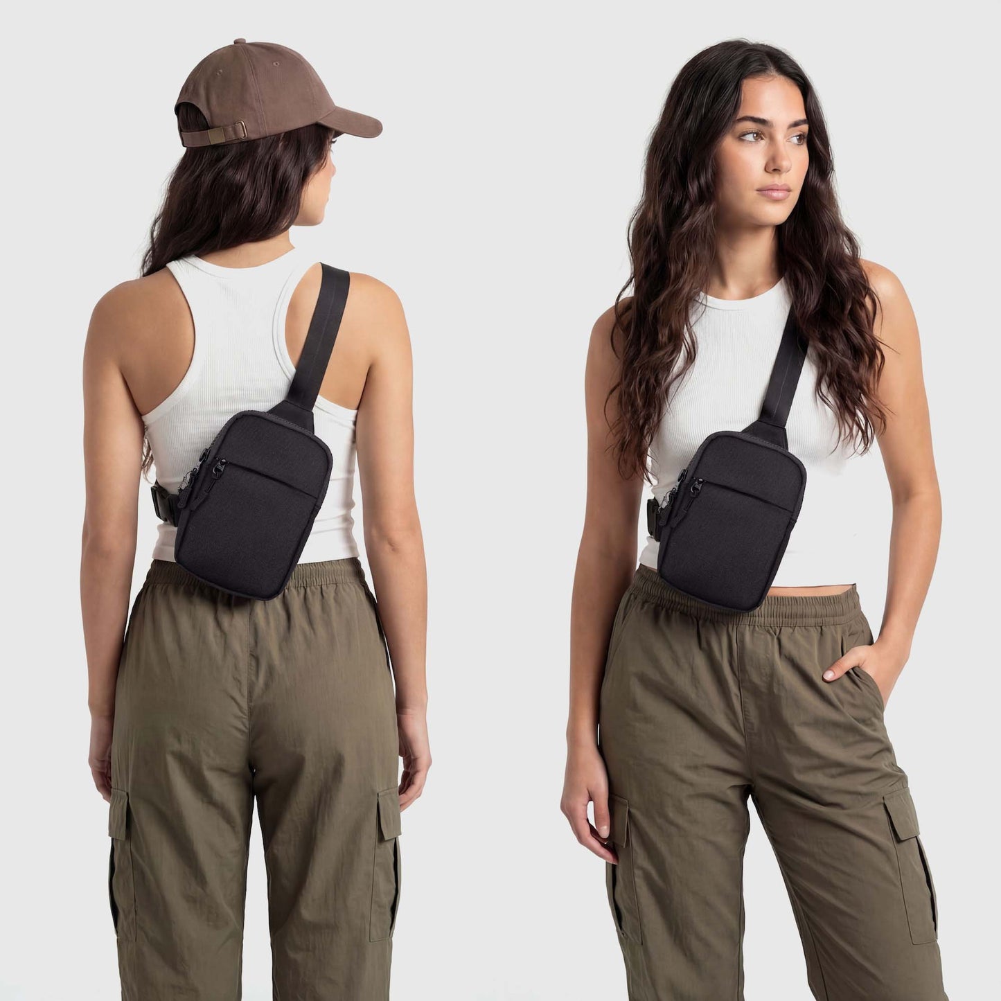 TYIIPRO™ Anti-Theft Everyday Sling Bag – Lightweight Crossbody Travel Pack