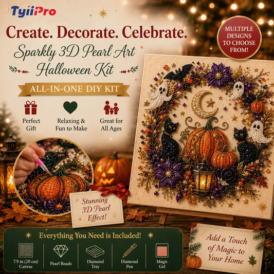 👻🎃 3D Pearl Art Halloween DIY Kit