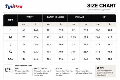 TYIIPRO™ Women’s Wide Leg Pleated Trousers – Elegant Vertical Line Design