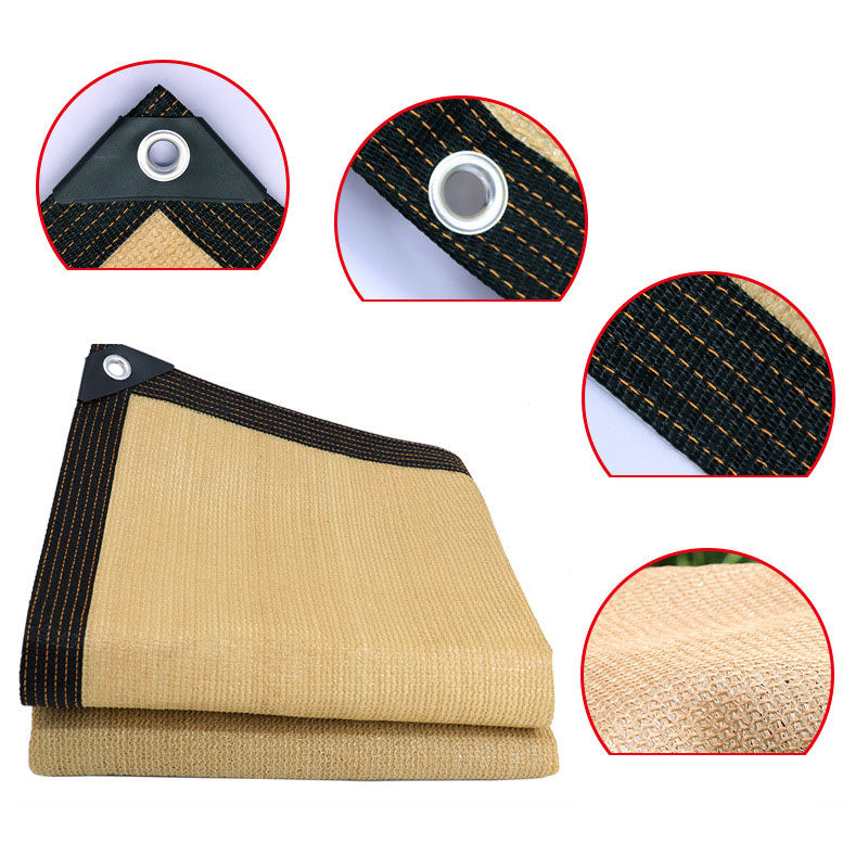 UV-Resistant Shade Net with Grommets