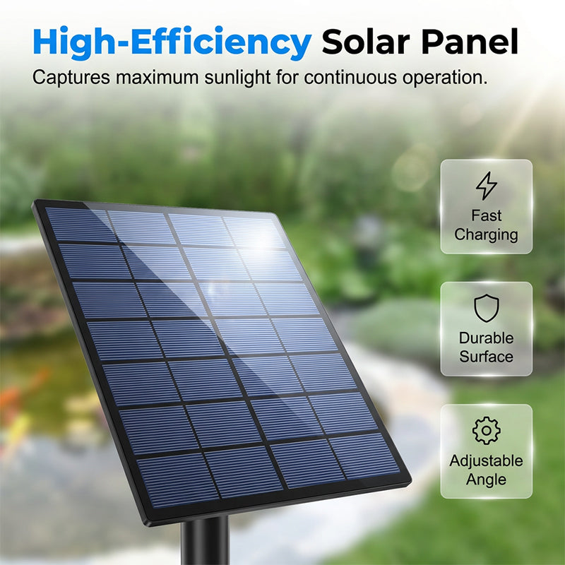 TYIIPRO™ Solar Pond Aerator with Air Pump