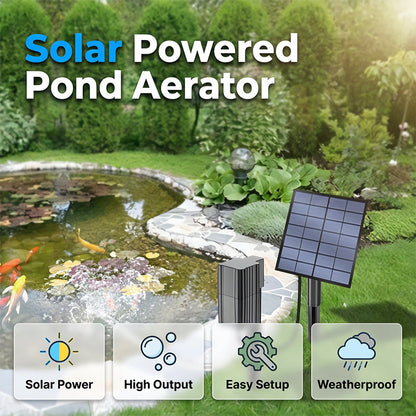 TYIIPRO™ Solar Pond Aerator with Air Pump
