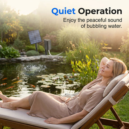 TYIIPRO™ Solar Pond Aerator with Air Pump