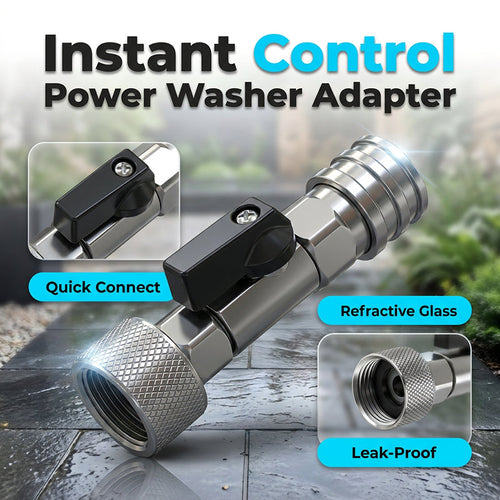 Tyiipro™ 3/4" GHT to 1/4" Quick Connect Adapter