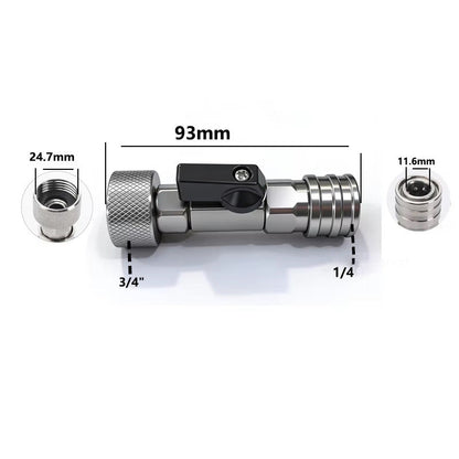 Tyiipro™ 3/4" GHT to 1/4" Quick Connect Adapter