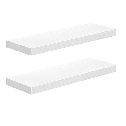 Minimalist Wooden Floating Wall Shelves
