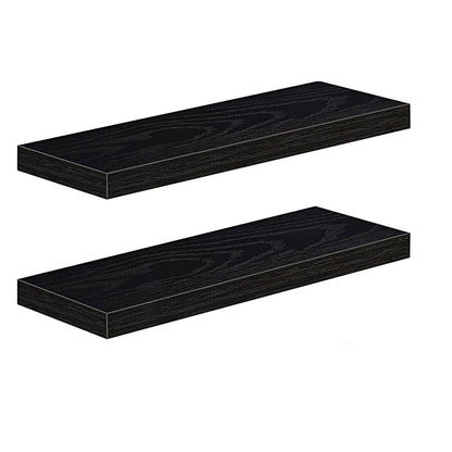 Minimalist Wooden Floating Wall Shelves