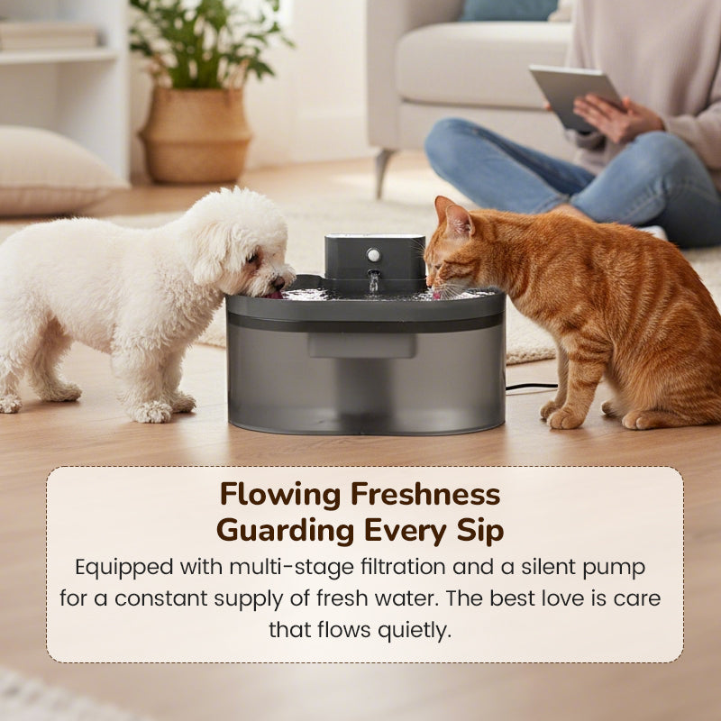 TYIIPRO™ Smart Motion-Sensing Cat Water Fountain