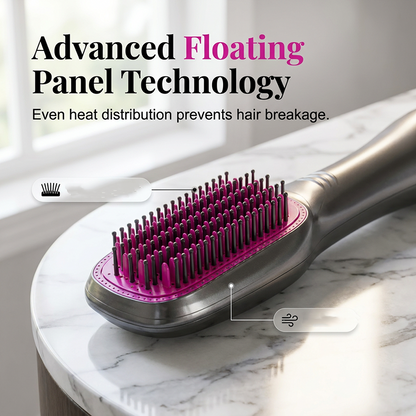 Professional 3-in-1 Hot Air Brush – Dry, Detangle & Volumize in One Step ✨