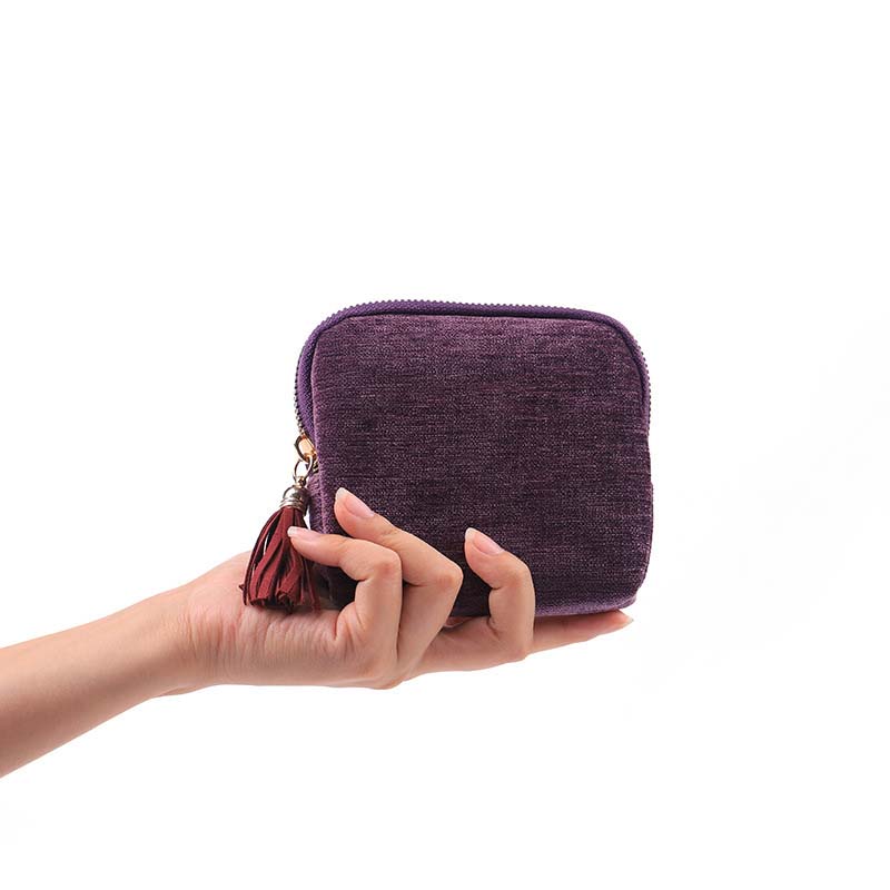 Mini Travel Jewelry Bag with Zipper – Compact Jewelry Organizer for Rings, Earrings & Necklaces