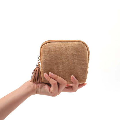 Mini Travel Jewelry Bag with Zipper – Compact Jewelry Organizer for Rings, Earrings & Necklaces