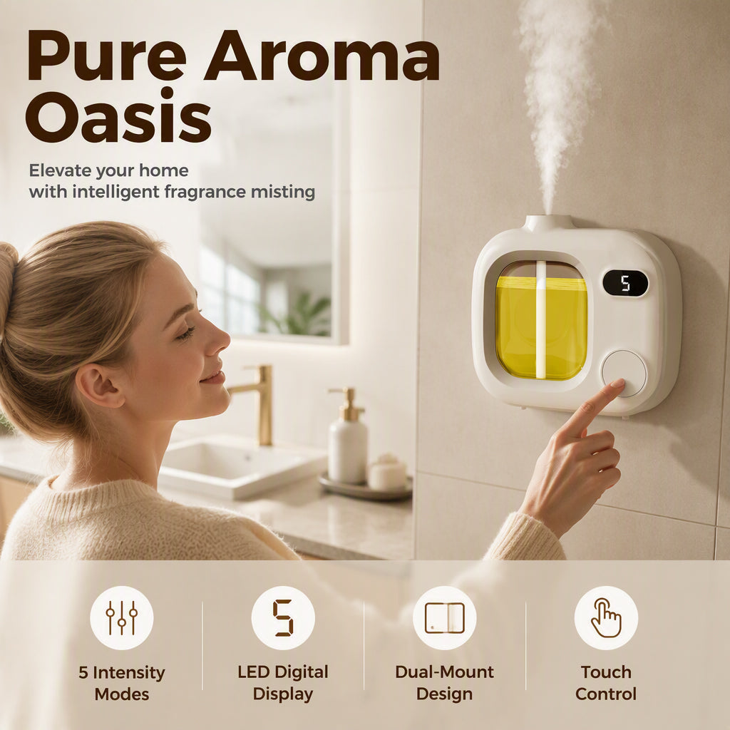 TYIIPRO™ Smart LED Aroma Diffuser with Mist Control