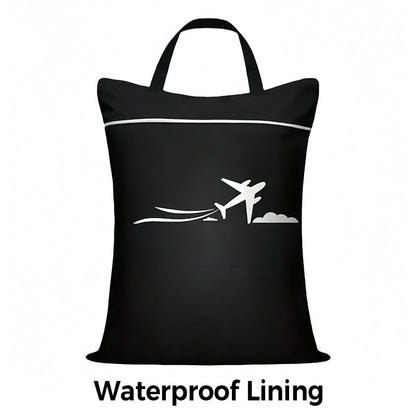 🧳Tyiipro™ Large Waterproof Travel Laundry Bag – 2 Pack | Wet & Dry Separation Organizer