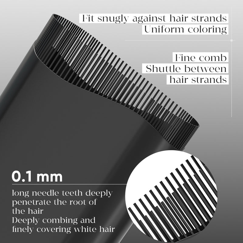 Waterproof Hair & Beard Color Filler Stick – Instant Gray Coverage with Comb Applicator