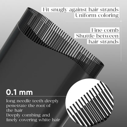 Waterproof Hair & Beard Color Filler Stick – Instant Gray Coverage with Comb Applicator