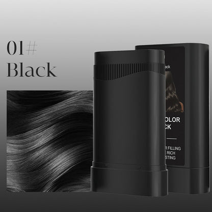 Waterproof Hair & Beard Color Filler Stick – Instant Gray Coverage with Comb Applicator