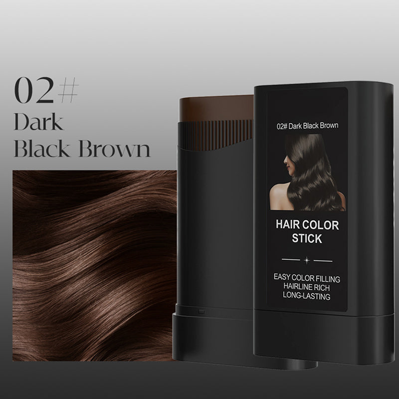 Waterproof Hair & Beard Color Filler Stick – Instant Gray Coverage with Comb Applicator