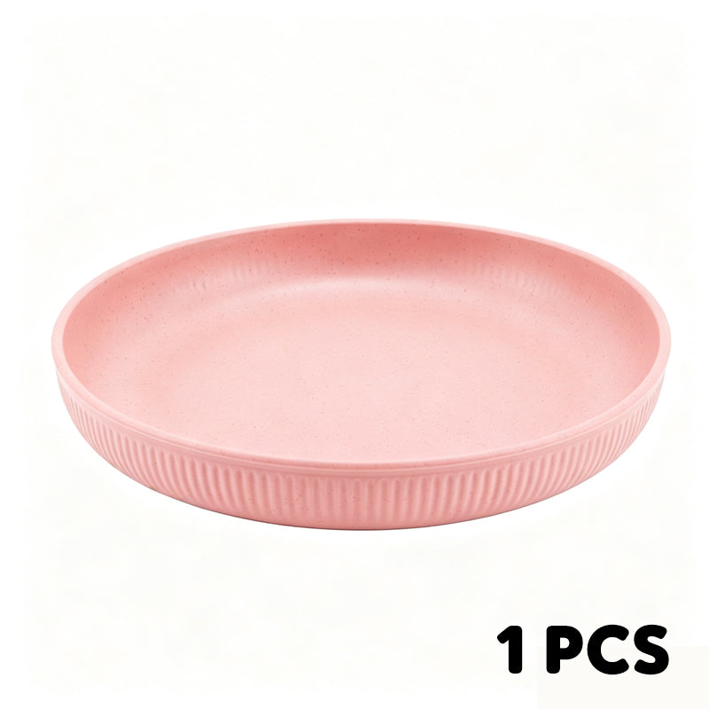 Tyiipro™ Unbreakable Wheat Straw Dinner Plates