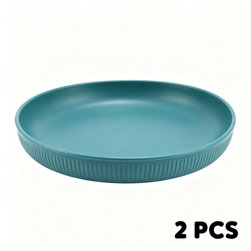 Tyiipro™ Unbreakable Wheat Straw Dinner Plates