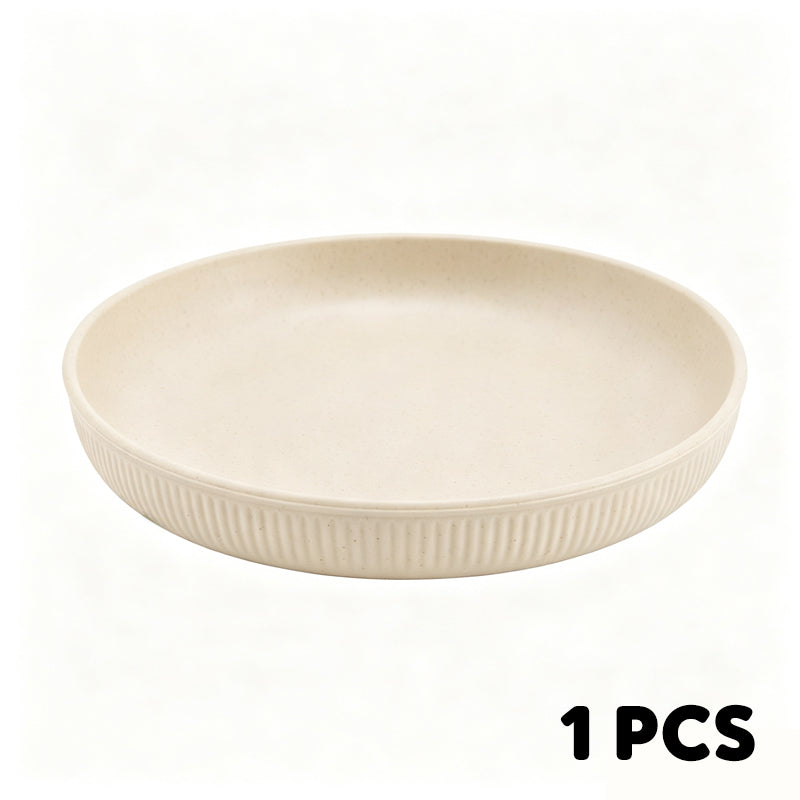 Tyiipro™ Unbreakable Wheat Straw Dinner Plates