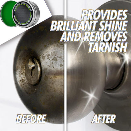 All-Purpose Metal Polish Paste – Restores Mirror Shine on Stainless Steel, Chrome & More (Eco-Friendly, Removes Tarnish)