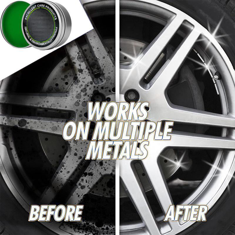 All-Purpose Metal Polish Paste – Restores Mirror Shine on Stainless Steel, Chrome & More (Eco-Friendly, Removes Tarnish)