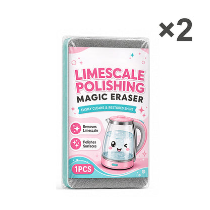 Limescale Magic Eraser Cleaning Sponge – Chemical-Free Hard Water Stain Remover