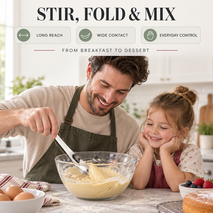 🥄Tyiipro™ Long-Handle 316L Stainless Steel Dessert Spoon