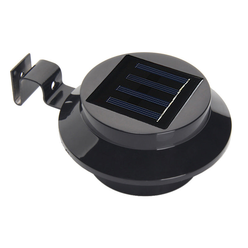 Tyiipro™ 3-LED Solar Outdoor Lights – Weatherproof Garden, Fence & Gutter Lights with Auto/Manual On/Off