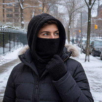 💥Balaclava Hood with Touchscreen Gloves & Socks Set