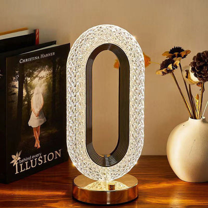 Rechargeable Touch Bedside Lamp – 3-Color LED Night Light