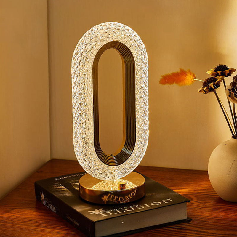 Rechargeable Touch Bedside Lamp – 3-Color LED Night Light