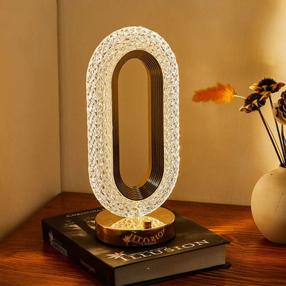 Rechargeable Touch Bedside Lamp – 3-Color LED Night Light